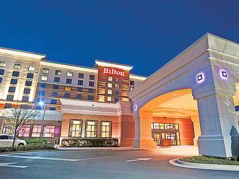 A hotel by Hilton (for illustration purposes only)