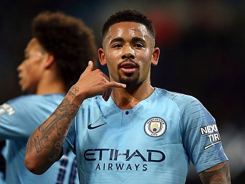 Manchester City forward Gabriel Jesus.