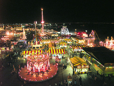 Global Village in 2001 - 17 years ago, as it evolved into the large scale theme park it is today