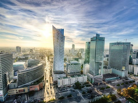 Warsaw, Poland skyline