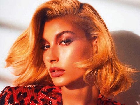 Hailey Bieber.