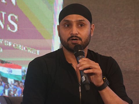 Indian spin bowler Harbhajan Singh
