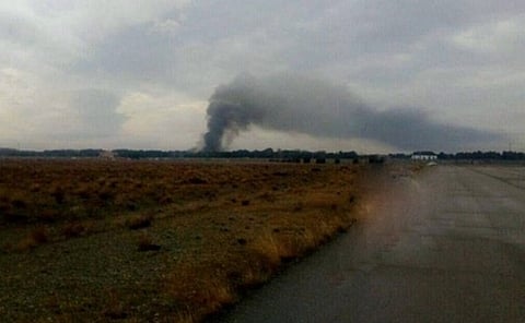 The Boeing 707 has crashed into Safadasht, in the west of Tehran amid severe weather conditions.