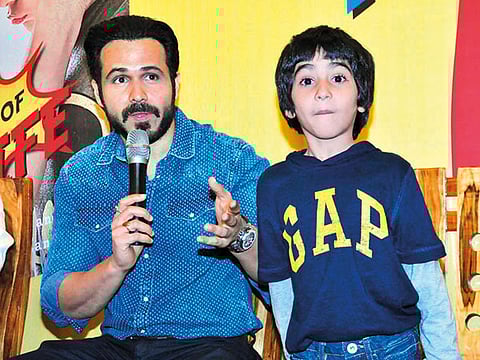 Emraan Hashmi with his son Ayaan