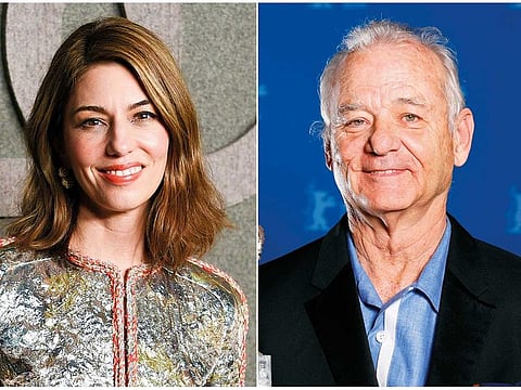 Sofia Coppola (left) and Bill Murray