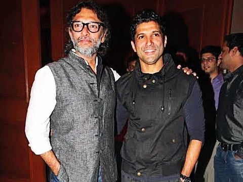 Director Rakeysh Omprakash Mehra and Farhan Akhtar