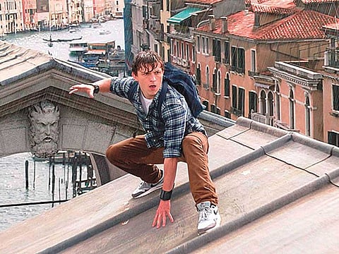 Tom Holland in ‘Spider-Man: Far From Home’.