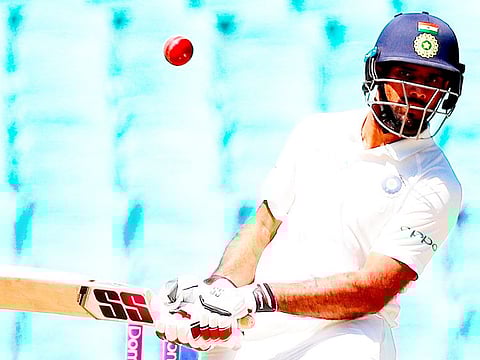 Hanuma Vihari scored an impressive 56 in the first innings and got out for a duck in the second at the fifth Test at The Oval against Australia.