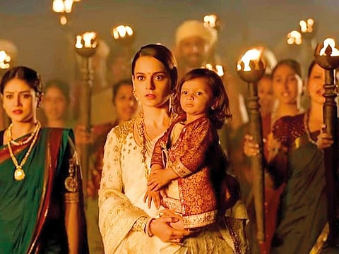 Kangana Ranaut in Manikarnika