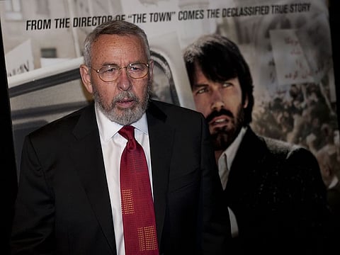 On October 10, 2012, Tony Mendez attends the "Argo" Washington, DC Premiere at Regal Gallery Place Stadium 14 in Washington, DC.