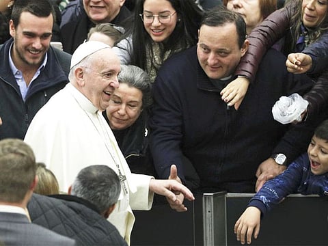 Pope Francis, head of the Catholic Church, will visit the UAE from February 3 to 5.