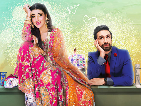 Hareem Farooq and Ali Rehman Khan in the ‘Heer Man Ja’.
