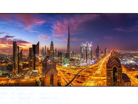 The Dubai skylne