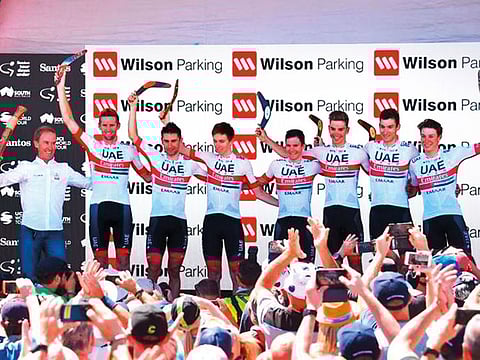 The 2019 Tour Down Under ends successfully for the riders of UAE Team Emirates, who got their season off to a flying start by taking the overall team classification in the first UCI World Tour Race of the year.