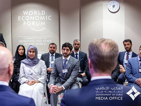 Shaikh Hamdan Bin Mohammad Bin Rashid Al Maktoum, Crown Prince of Dubai, is leading the UAE delegation to the global forum in Davos, Switzerland.