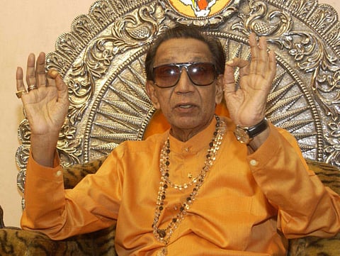 Shiv Sena Chief Balasaheb Thackarey in 2002.