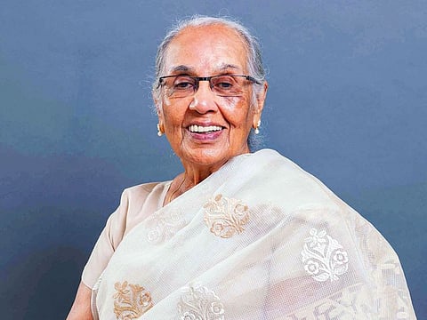 Dr Zulekha Daud, Founder of the Zulekha Healthcare Group, who is believed to be the first female practicing doctor in the country.