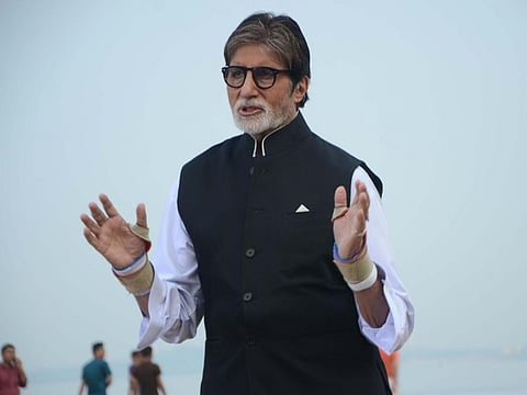 Actor Amitabh Bachchan.