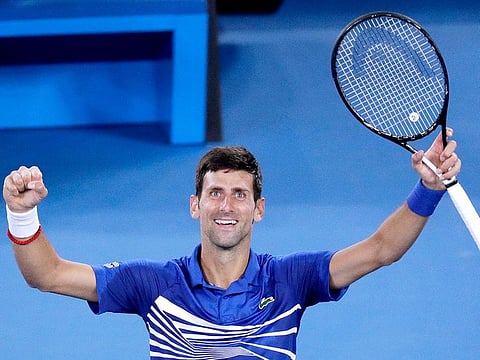 Serbia's Novak Djokovic