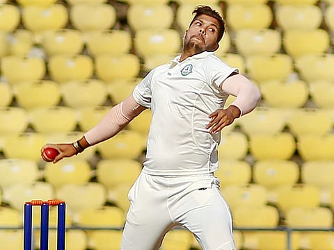 Indian pace bowler Umesh Yadav hit his rhythm rightaway in the first wam-up match against Australia on Monday.