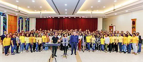 A 120-member choir will sing at the Papal Mass on February 5.