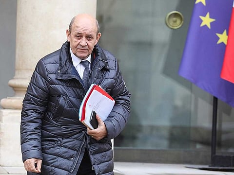 French Foreign Minister Jean Yves Le Drian arrived in Lebanon on Thursday on a mission to break a months-long logjam in forming a new government in the crisis-hit country.