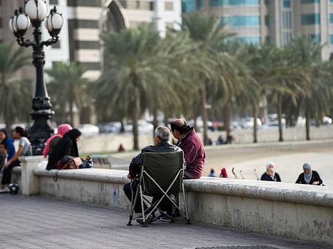 Elderly people in UAE. Photo for illustrative purposes only.