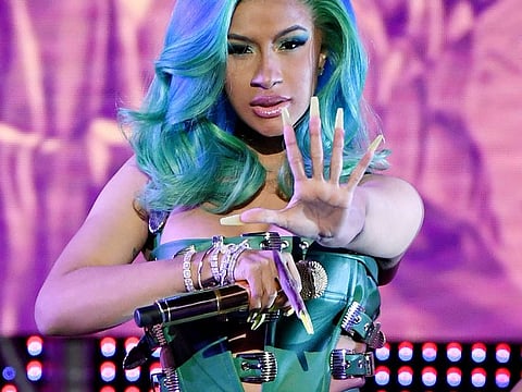 Rapper Cardi B.
