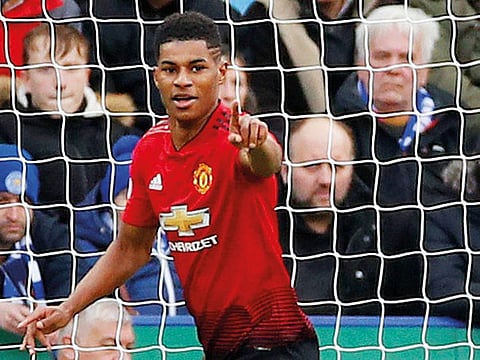 Pick up the football and get out to your garden for practice, Marcus Rashford advised the disappointed youngsters.