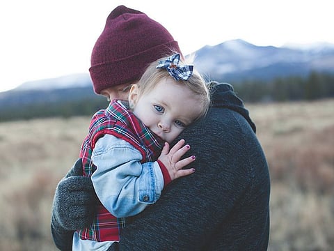 Fathers are happy parents