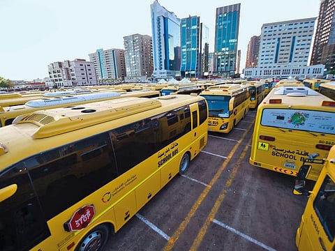 Bus, taxi and limousine drivers, as well as school transport attendants in Dubai, can now get permits digitally. Photo for illustrative purpose only.