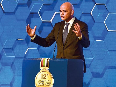 Fifa president Gianni Infantino