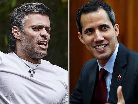 Leopoldo Lopez and Juan Guaido.