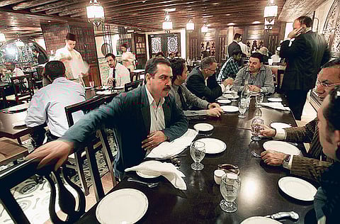 People in Dubai still love to eat out despite a sluggish economy.