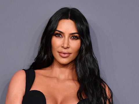 US media personality Kim Kardashian