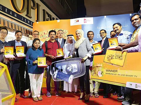 Some of the winners with DGJG board members. Over 250 outlets participated in DGJG’s 39-day promotion.