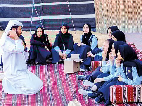 The International Fund for Houbara Conservation’s alternative classroom programme aims to engage students in the importance of conserving and protecting the vulnerable bustard.