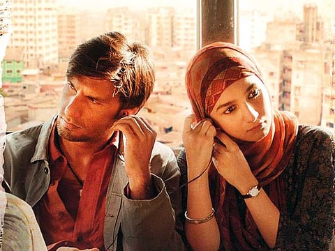 Ranveer Singh and Alia Bhatt in ‘Gully Boy'