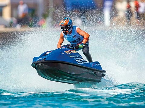 Austrian ace Kevin Reiterer made a winning start for Victory Team while taking an outright win the Ski Division GP1 Round One of Grand Prix of Italy.