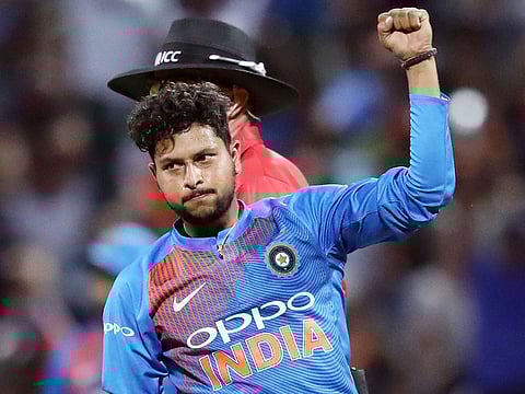 India's Kuldeep Yadav