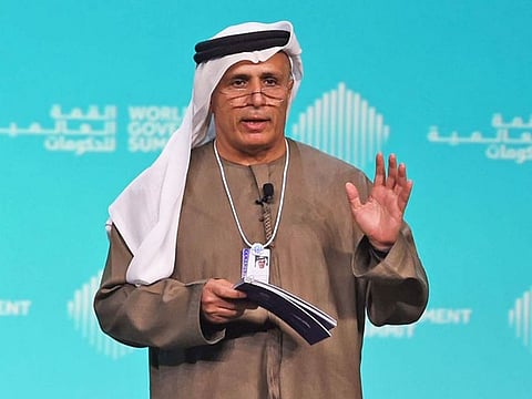 Mattar Al Tayer, Director-General, Chairman of the Board of Executive Directors of the Roads and Transport Authority (RTA), discusses the future of transport in the era of the Fourth Industrial Revolution at the World Government Summit in Dubai.