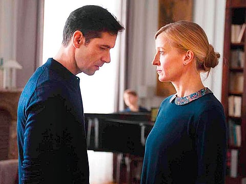 Melvil Poupaud (left) in ‘By The Grace of God’.