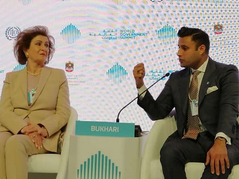 Pakistan’s workforce is capable to compete in the International Market, says Zulfikar Bukhari (right).