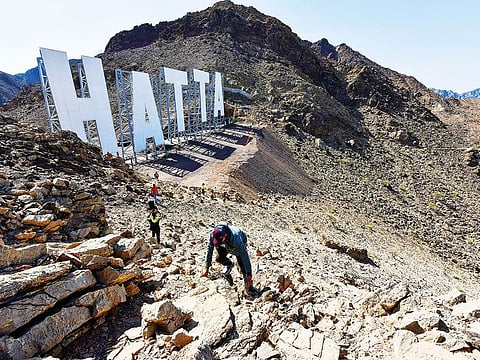 The Hatta Wadi Hub featuring a coaching centre and high-energy activities such as mountain biking and Hatta Drop-in, Asia’s first water jump park and an idyllic glamping experience at the Hatta Damani Lodges.