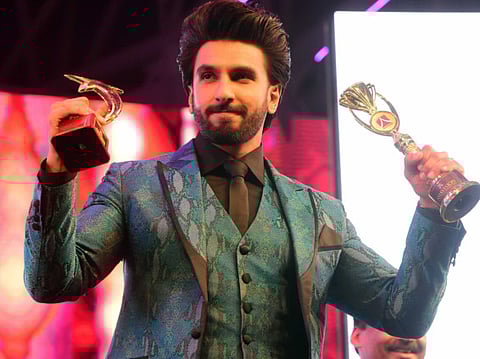 Bollywood actor Ranveer Singh won Best Actor for his role in ‘Padmaavat’.