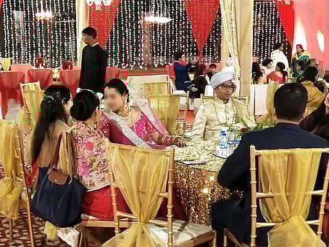 The BJP and its affiliated outfits accuse Muslims youths of luring Hindu girls and label such relationships as 'Love Jihad'. Given this, a high-profile interfaith wedding attended by BJP's top brass on Sunday evening in Lucknow has invited chuckles