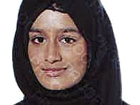 Undated handout photo issued by the Metropolitan Police of east London schoolgirl Shamima Begum, who left Britain as a 15-year-old to join the Islamic State group and is now heavily pregnant and wants to come home.