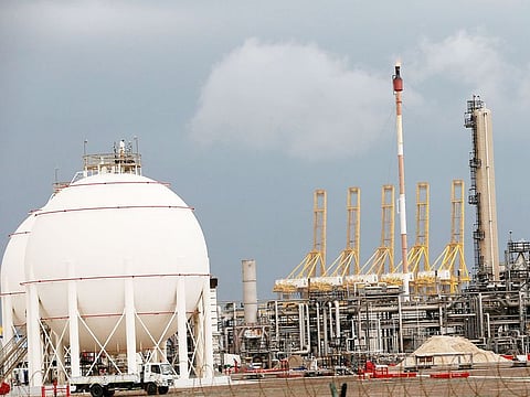 General view of the DP World port operator in Jebel Ali in Dubai.