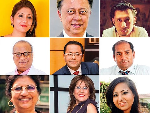 Members of the two communities in the UAE call for peace