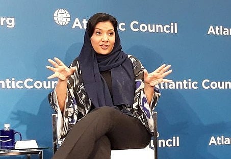 Princess Reema Bint Bandar Bin Sultan Al Saud is the daughter of former Saudi ambassador to the US, Prince Bandar Bin Sultan. She is a graduate of George Washington University, and is also known for her fashion business and philanthropy.